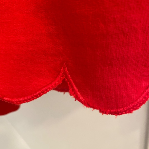 VICTORIA DUNN SAMANTHA BLOUSE IN RED WOMENS SIZE M - Picture 4 of 4